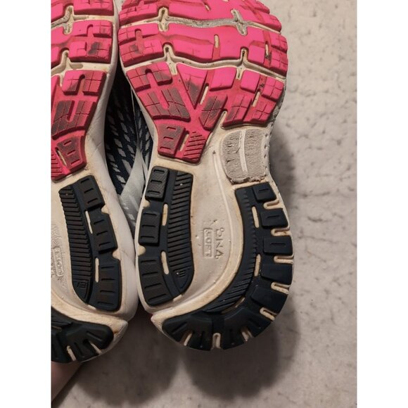 BROOKS WOMENS GHOST 13 1203381B391 REFLECTIVE POND/PINK/ICE RUNNING SHOES Size 7 - Picture 11 of 11